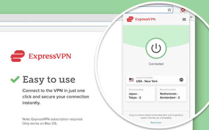 Fastest VPN experience with Express VPN
